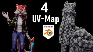 Taylor - Blender Character creation process || Part 4 - UV map screenshot 5