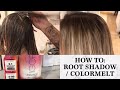 Tutorial- HOW TO DO A SHADOW ROOT/ COLOR MELT TO BLEND FOIL LINES | AlchemyxArtistry