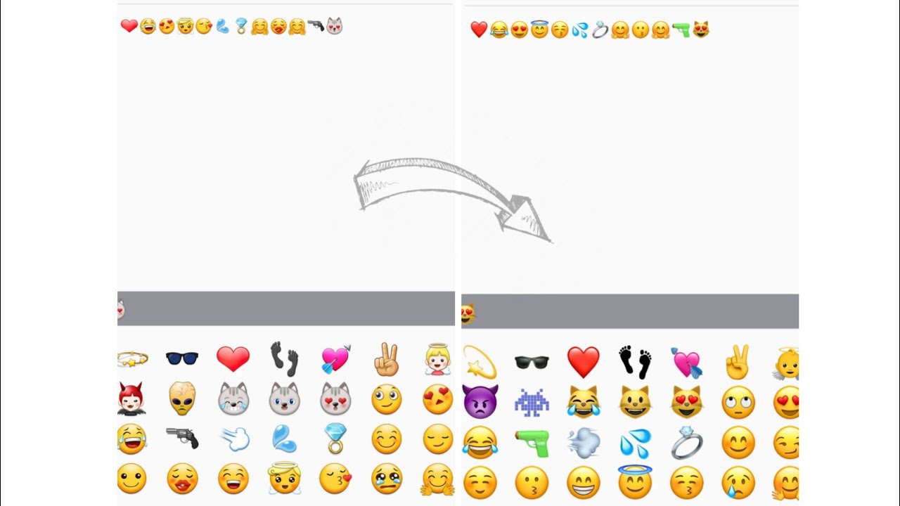 Как настроить смайлики. Айфоновские смайлики. How to get IOS Emojis on Android. Корень ЭМОДЖИ. Android Emoji vs IOS Emoji.