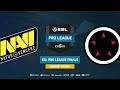 Na`Vi vs ORDER - ESL Pro League S8 Finals - bo1 - de_mirage [TheCraggy & SSW]