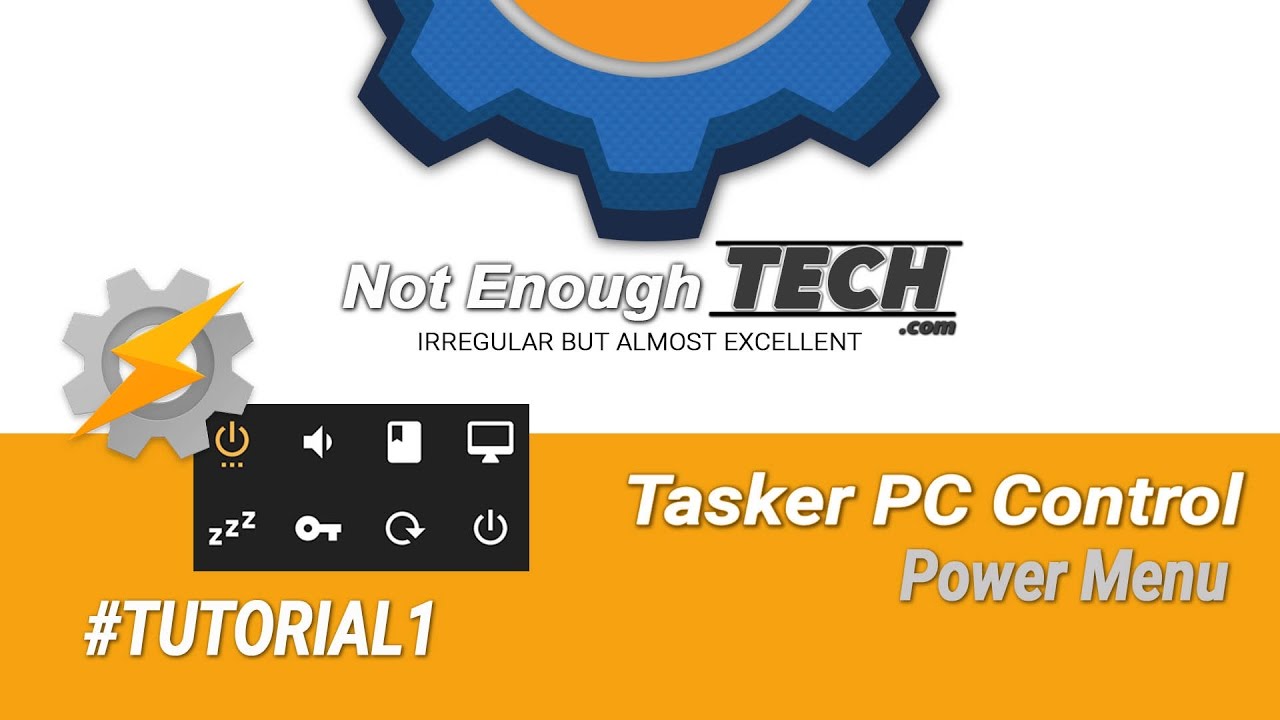 Klemme springe barm TASKER - control your PC #Part1: Power Menu - YouTube