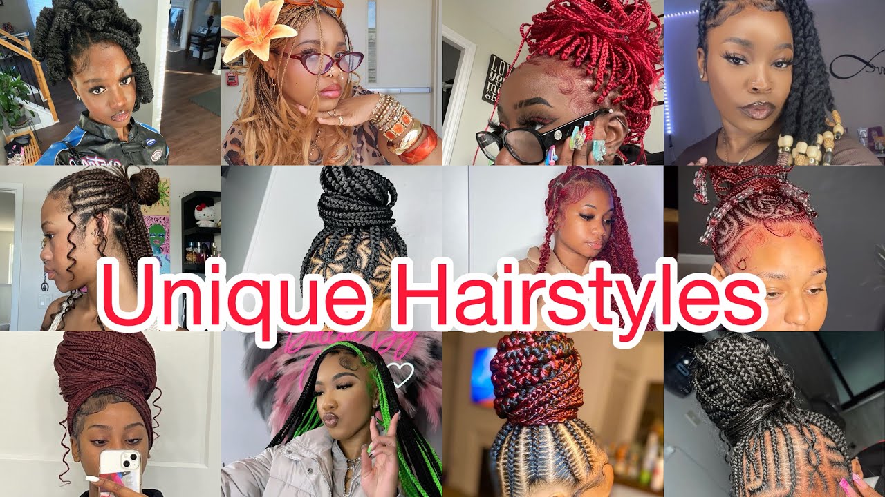 Топ-100 уникальных и великолепных идей причесок с косами для чернокожих африканских женщин‼️