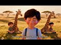 Stretch Like a Giraffe! | Fun Kids Movement Song for Toddlers &amp; Preschoolers
