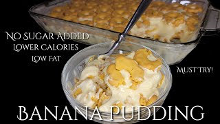 Try This Lower Calorie Banana Pudding. You Won't Be Disappointed!