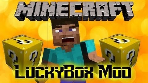 Mod Review-Minecraft-Lucky Blocks Mod 1.7.10
