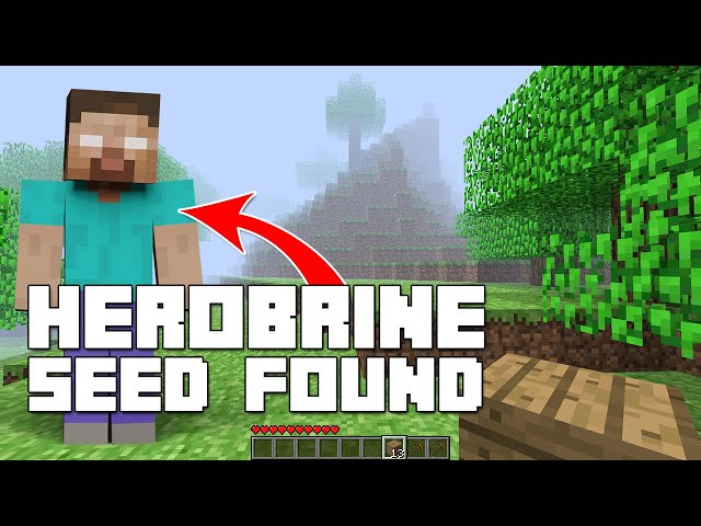 Minecraft S Infamous Herobrine World Seed Has Been Found Pc Gamer