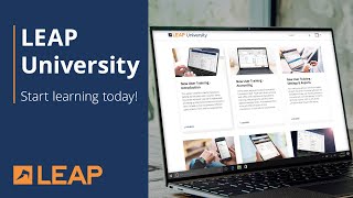 LEAP University | Start learning today!