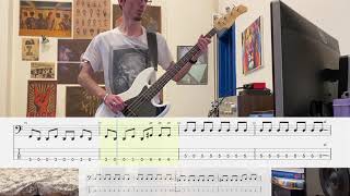 Rammstein - Spieluhr (Bass Cover) (Play along tabs)