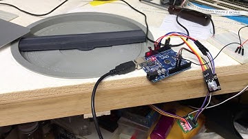 We need help with our Arduino Turntable