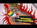 Tattoo Flash Painting - Your Questions Answered!