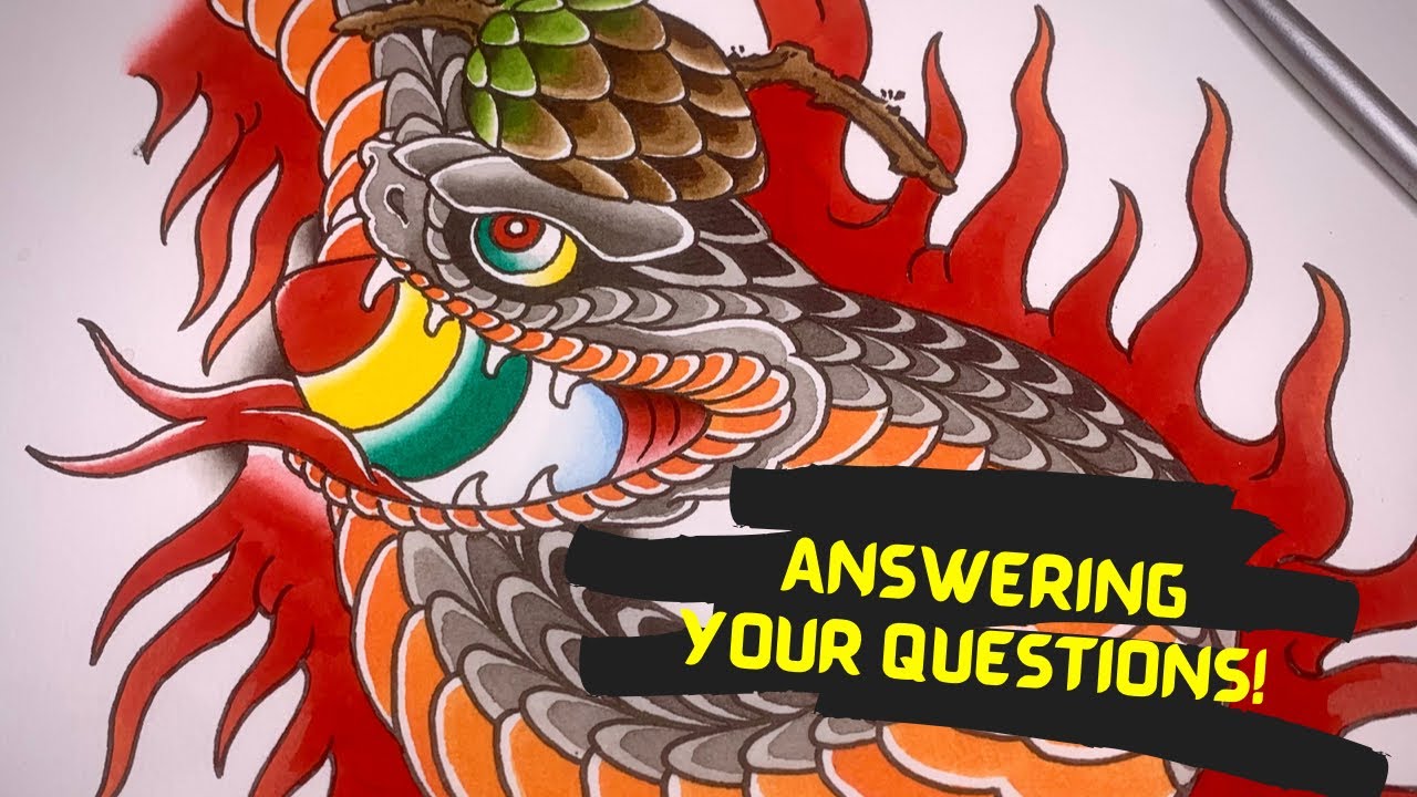 Tattoo Flash Painting - Your Questions Answered!