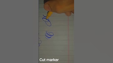 How to write"F"in cursive/joining/#fancy handwriting with#cutmarker605 #joining#cursive#calligraphy