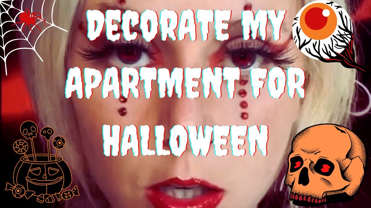 DECORATE MY APARTMENT FOR HALLOWEEN Halloween 2022!!! YouTube