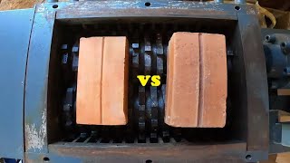 Bricks vs fast shredder machine screenshot 4