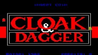 Cloak & Dagger 1983 Atari Mame Retro Arcade Games