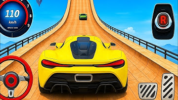 Mega Ramp Monster Car Racing 3D - Extreme Car Stunts - Android Gameplay
