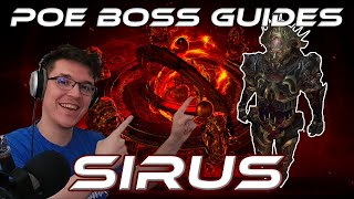 SIRUS - Boss Fight Guide - Path Of Exile Beginner Friendly Guide