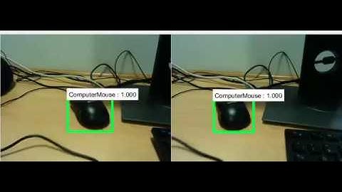 Object recognition with stereo camera