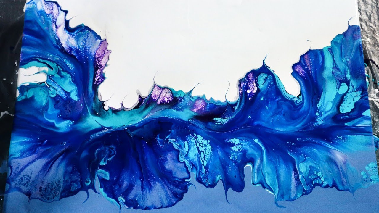 Wow! Split Base Dutch Pour - Gorgeous! - Acrylic Pouring/Fluid Art