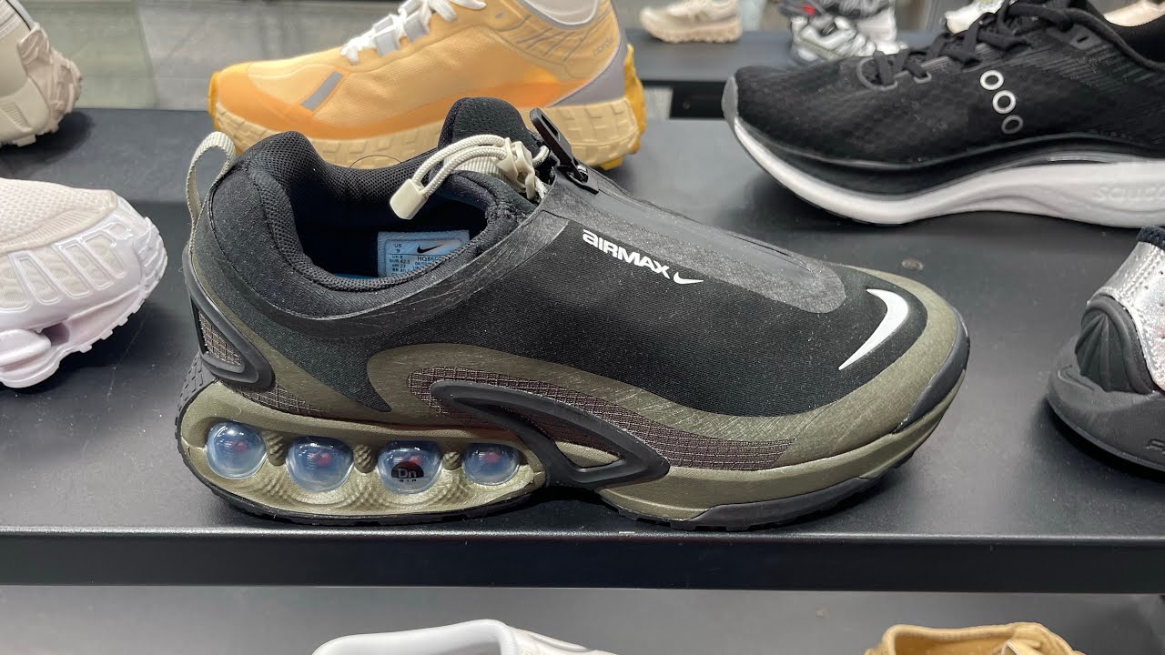 Nike Air Max Dn Roam (Black/ Cargo Khaki/ Stone/ Metallic Silver 