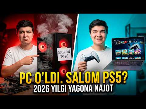 2026-yilda PC Yig'mang! 😱 Nega 4 ta DDR5 Operativka Ishlamaydi?