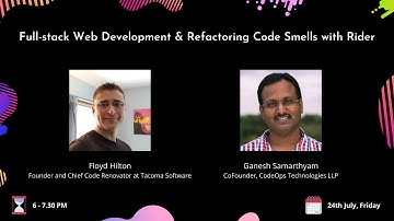 Full-stack Web Development & Refactoring Code Smells with Rider