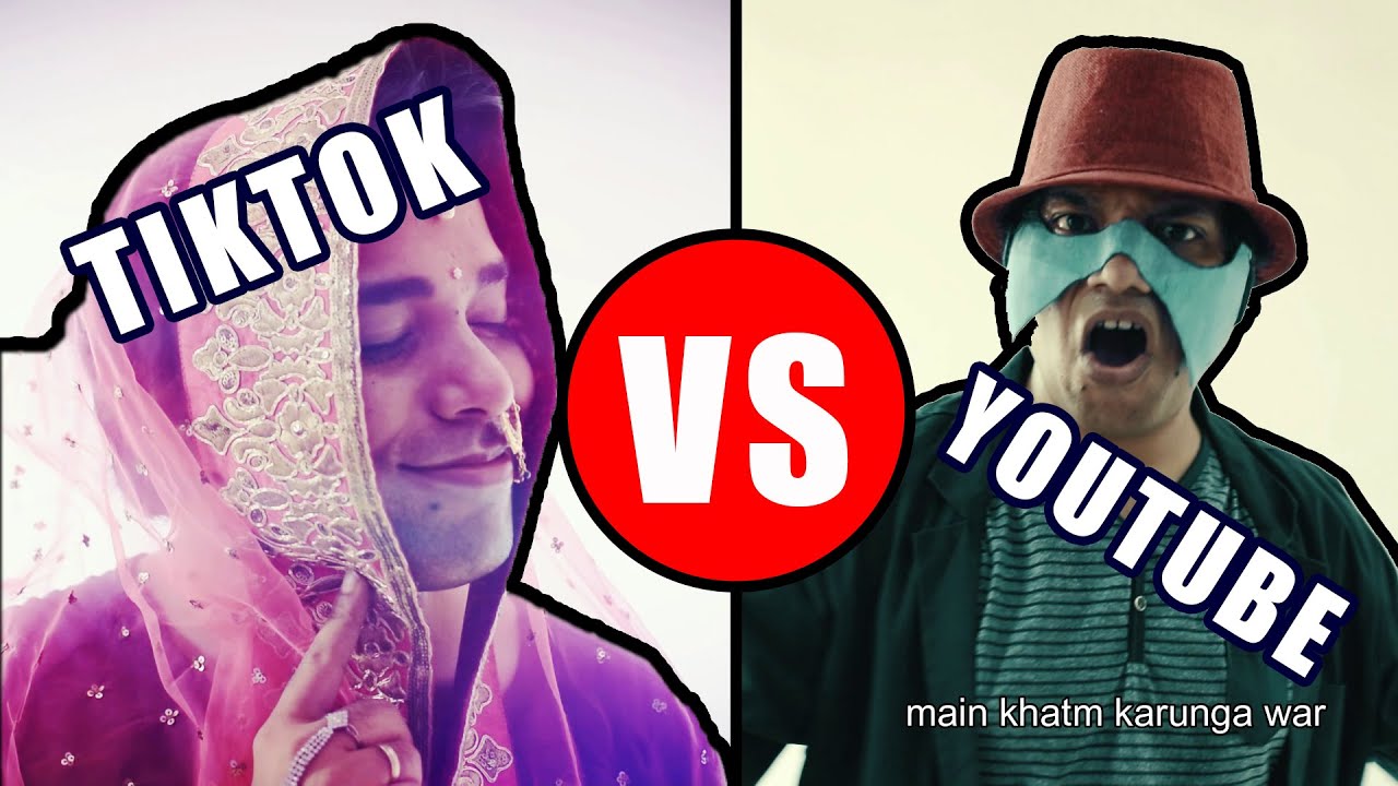 TIKTOK VS YOUTUBE  RAP BATTLE  MUSICAL ROAST  BCS RAGASUR