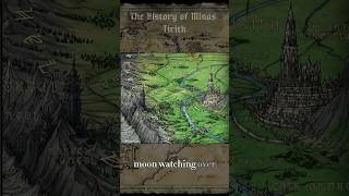 The History of Minas Tirith Explained 🏰 #MinasAnor #LOTR #Middleearth #Tolkien #History #Shorts