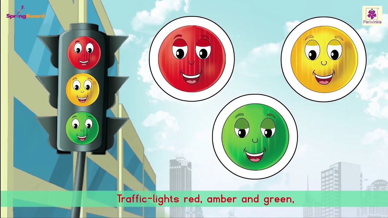 Traffic Lights  Nursery Rhymes For Kids  Periwinkle