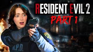 MY FIRST TIME PLAYING RESIDENT EVIL / RE2 / Part 1