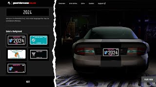 How To Use The License Plate Creator In GTA Online!
