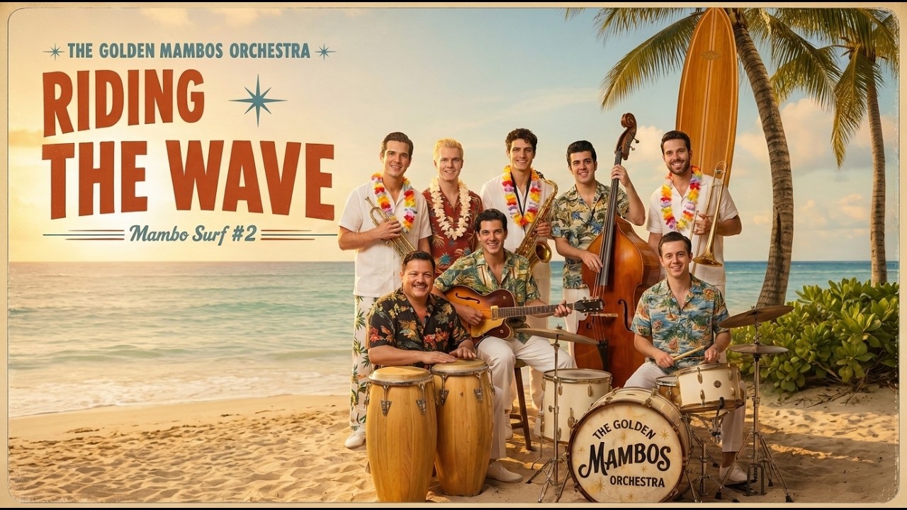 Tonton Riding The Wave | The Golden Mambos Orchestra (California Surf Mambo 1961) di YouTube Tonton Riding The Wave | The Golden Mambos Orchestra (California Surf Mambo 1961) di YouTube
