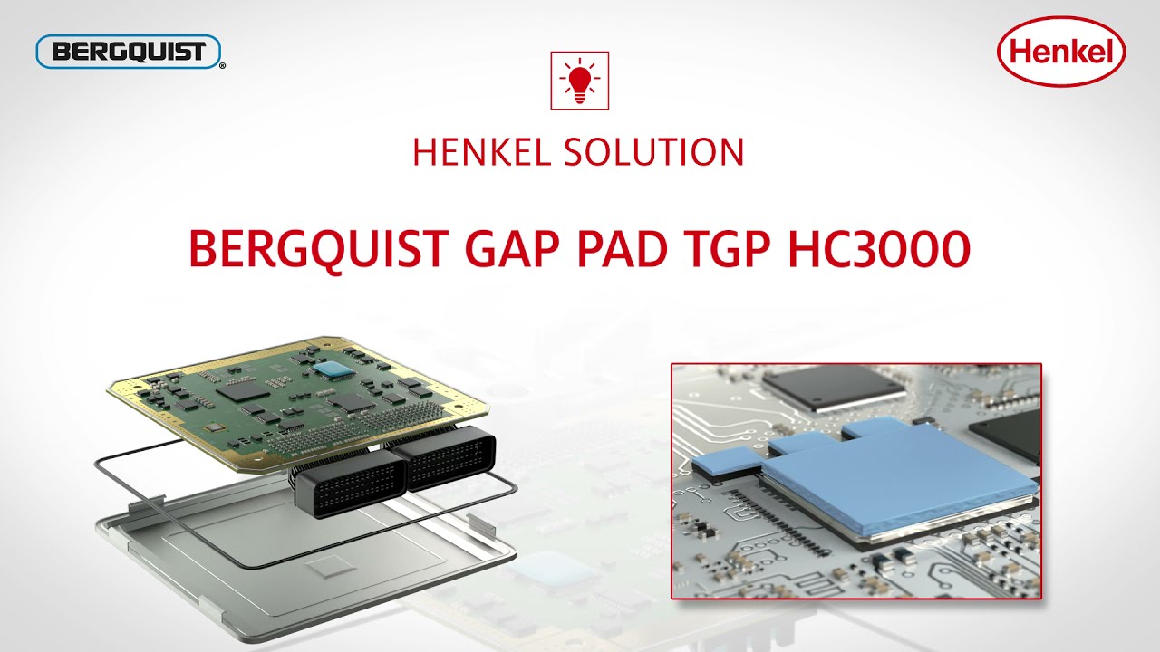 BERGQUIST GAP PAD TGP HC3000 | Thermal Management | Autonomous Guided  Vehicle (AGV) ECU - YouTube