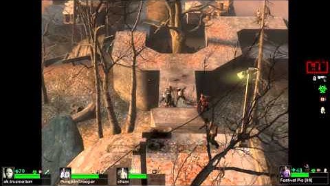 left 4 dead 2 Death Aboard on expert part 3 end*