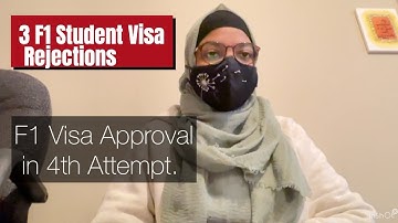 How I Got My F1 Visa After 4 Rejections
