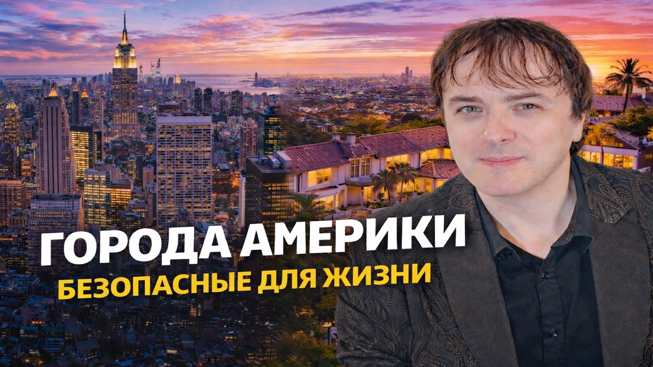 Вот где в США действительно безопасно жить. Safest cities in America. 