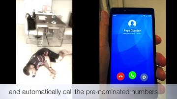 Guarday Fall detection and SOS device for elderly