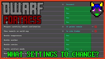 What Settings Should You Change? | Dwarf Fortress Steam Tutorial