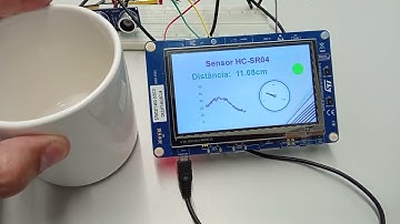 STM32F7 + HC-SR04: Smooth Distance Tracking with Mug Target