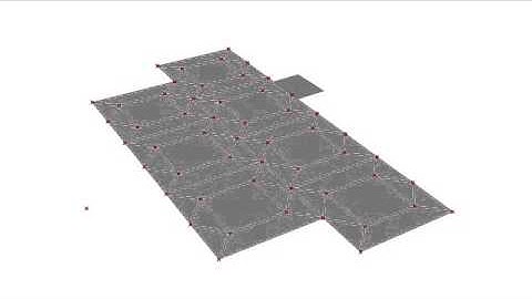 Rhinoceros 5 + Grasshopper +Kangaroo  Origami Simulation