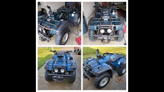 1999 Suzuki Quadrunner Restoration
