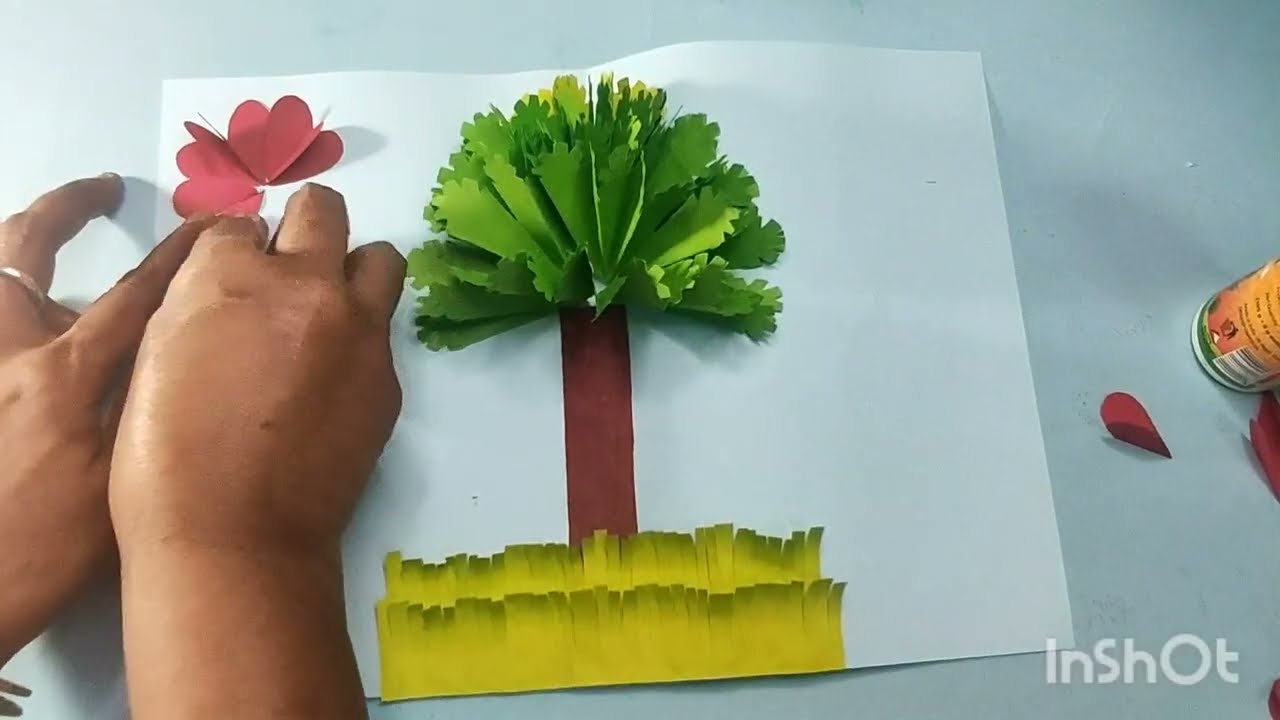 How to make a tree for school project| 