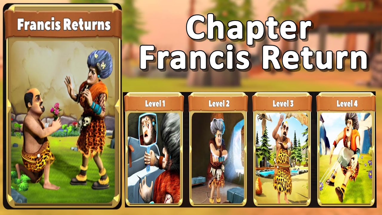 Scary Teacher Stoneage - Chapter Francis Return All levels 1- 4