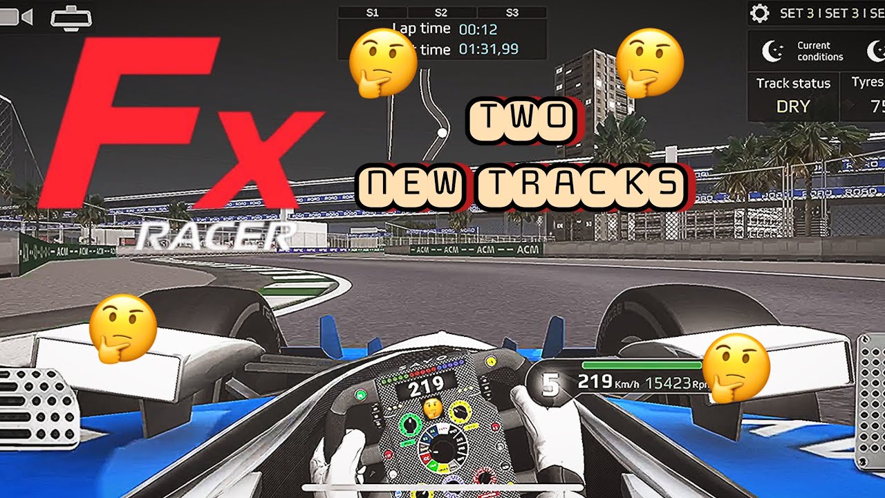 DRIVING 2 NEW TRACKS IN FX RACER! (finally) - YouTube