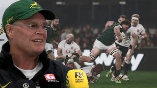 Rassie Erasmus REACTS to Springboks 43-0 win over Wales | Springboks Post-Match