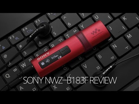 Stylish MP3 Player SONY Walkman NWZ-B183F Review!