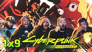 DAVID GETS A CRAZY UPGRADE! Cyberpunk: Edgerunners 1x9 REACTION! 