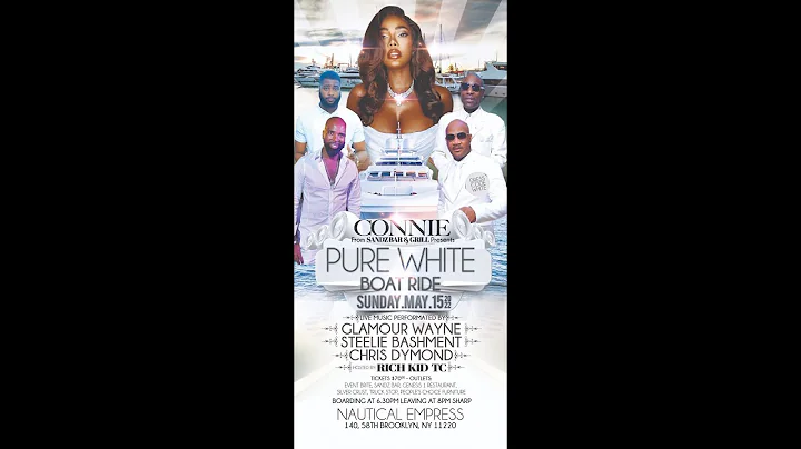 Connie From Sandz Bar & Grill Pure White Boatride ...