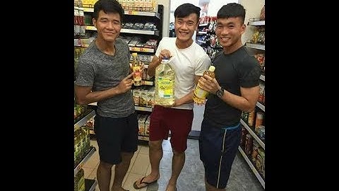 Khoảnh khắc hài hước nhất của Bùi Tiến Dũng(thủ môn) và các đồng đội U23 Việt NAM