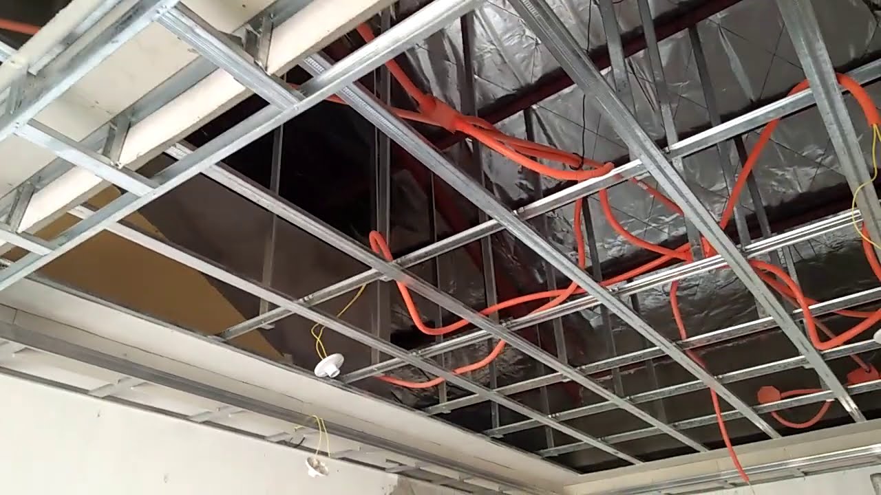 Ceiling Framing And Details Using Metal